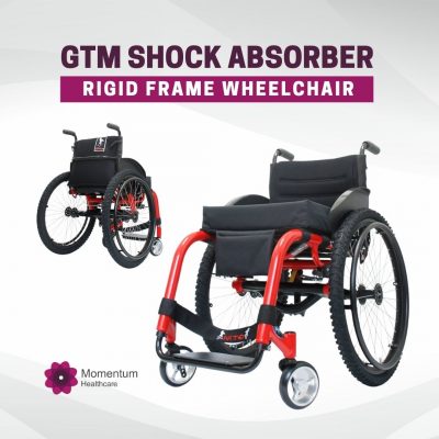 GTM Shock Absorber rigid frame wheelchair