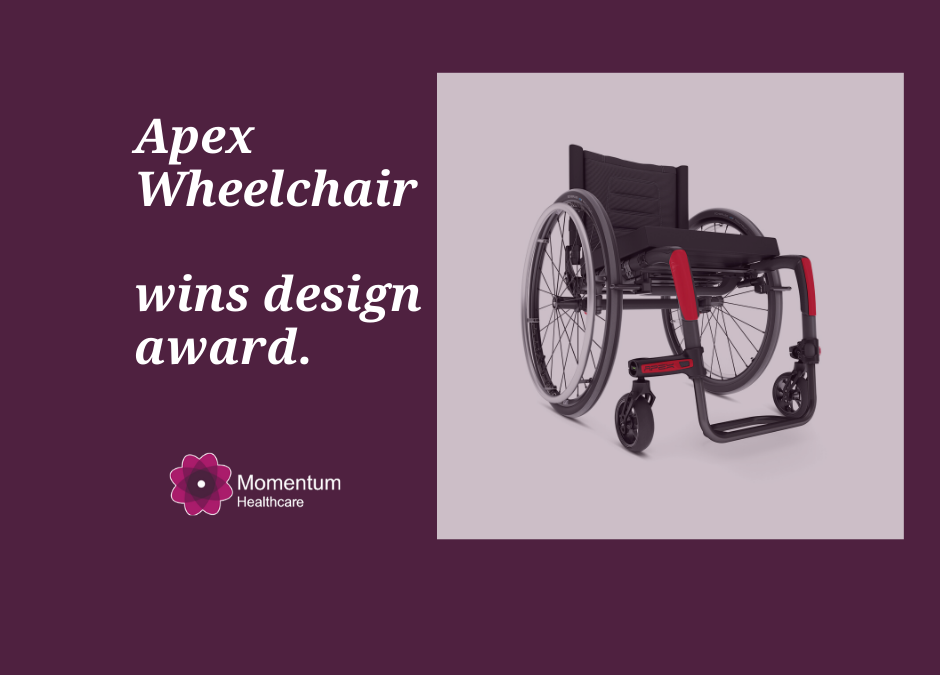 APEX wheelchair wins reddot design award